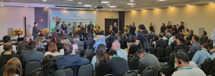 新朝陽赴巴西亮相ACE農(nóng)化展，公司生物技術(shù)和產(chǎn)品引發(fā)高度關(guān)注